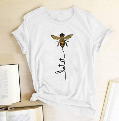 Camiseta Estampada Cúrcuma Manga Corta para Mujer - Verano - Image 6
