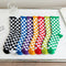 Calcetines Tubo Estilo Ajedrez para Mujer