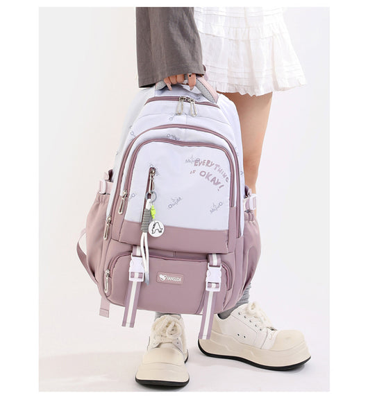 Mochila Escolar de Gran Capacidad Ligera y Moderna - Image 25