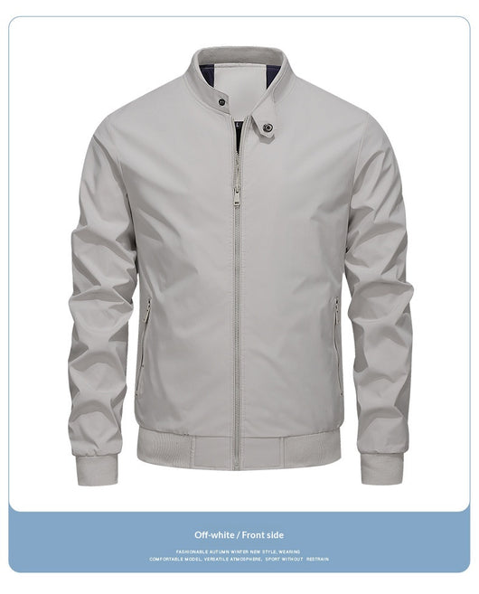 Chaqueta para Hombre Cuello Alto Otoño - Image 21