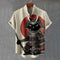 Cardigan Hawaiano Estampado 3D para Hombre - Manga Corta