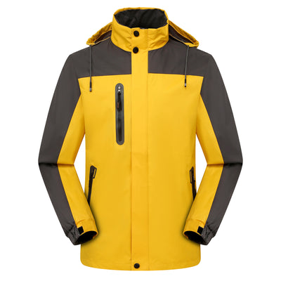 Chaqueta Impermeable Cortaviento Unisex para Aventuras al Aire Libre - Image 7