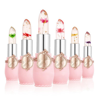 Bálsamo Labial Termocrómico Gelatina Floral - Brillo Hidratante Cambia de Color - Image 15