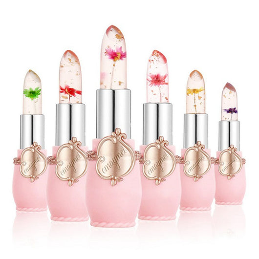 Bálsamo Labial Termocrómico Gelatina Floral - Brillo Hidratante Cambia de Color - Image 15