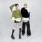 Couple's Color Block Knit Sweater - Modern and Relaxed Design
