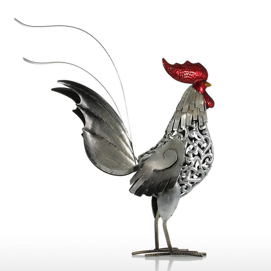 Gallo Decorativo Artesanal para el Hogar - Image 7