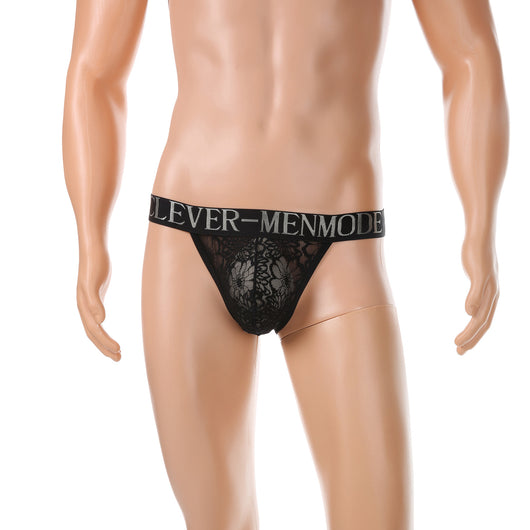 Tanga de Encaje Sexy para Hombre Cintura Baja con Diseño Atrevido - Image 13