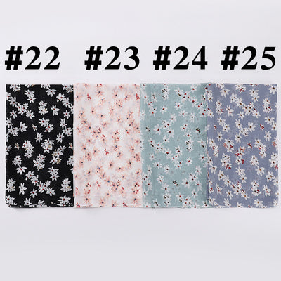 Pañuelo Estampado Chifón Malayo Indonesio para Mujer - Image 47