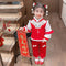 Conjunto de Abrigo Infantil Panda Acolchado con Forro Polar