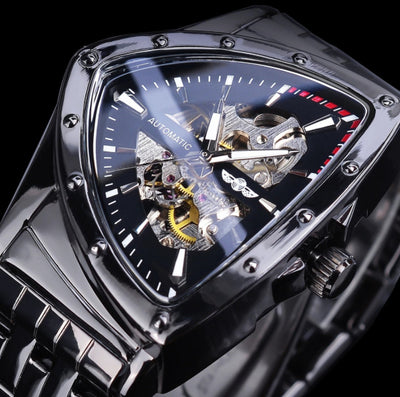 Reloj Hueco de Acero Inoxidable para Hombre - Estilo Moderno - Image 8