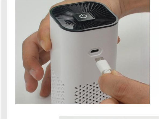 Purificador de Aire Portátil con Generador de Iones Negativos para Auto y Hogar - Image 14