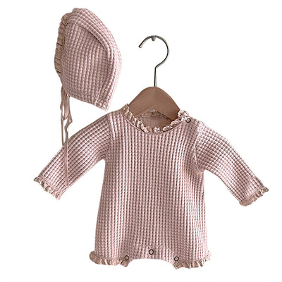 Pijama Tipo Waffle para Bebé y Niño - Diseño Unisex Cómodo - Image 10