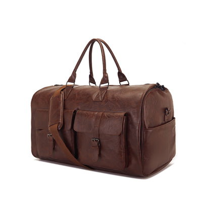 Bolsa de Viaje Portátil en Cuero PU - Organizador de Prendas Premium - Image 8