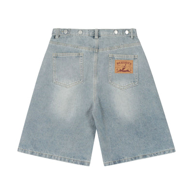 Shorts Denim Vintage Lavado Americano - Image 14