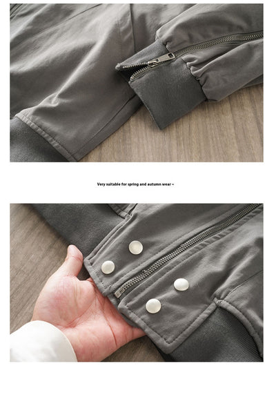 Chaqueta Beisbolera Retro Americana de Poliuretano Premium - Image 2