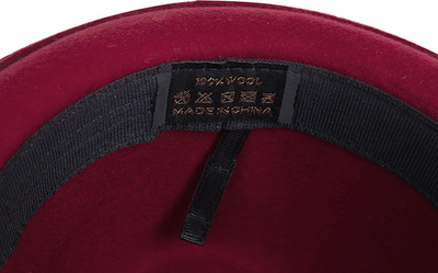 Sombrero Caballero Británico de Lana Pura con Ala Corta Enrollada - Otoño e Invierno - Image 27
