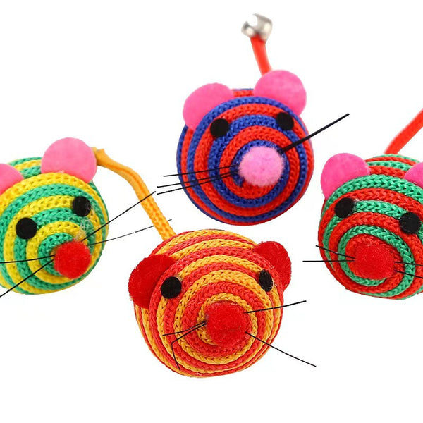 Juguete para Gatos de Cuerda Nylon - Diversión y Ejercicio