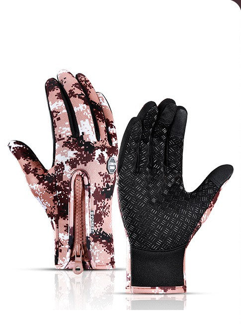 Guantes Moto Invierno Pantalla Táctil Impermeables con Forro Térmico - Image 13