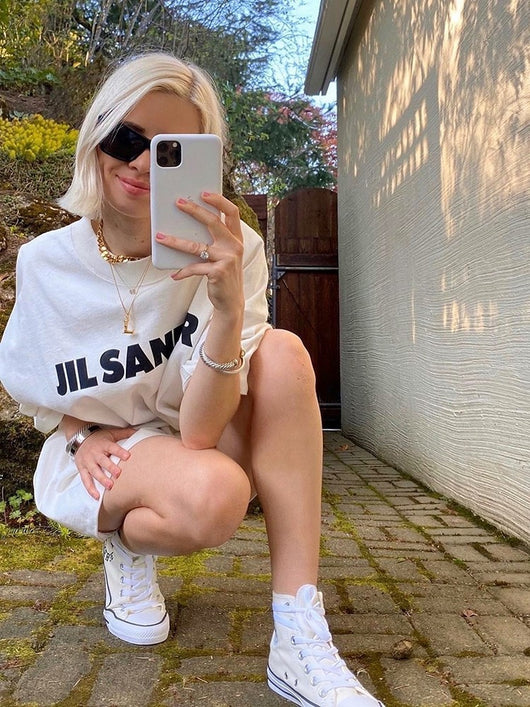 Camisetas Cómodas para Mujer con Estampado de Letras - Verano Manga Corta - Image 2