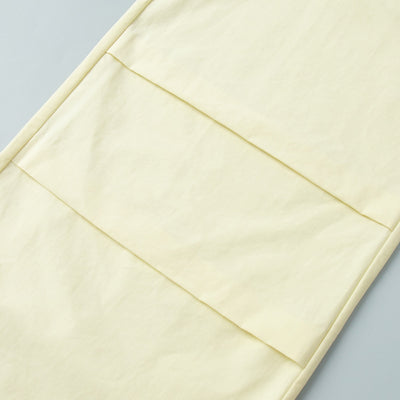Pantalones Casuales Sueltos con Cordón Ajustable - Poliéster Liso para Mujer - Image 20