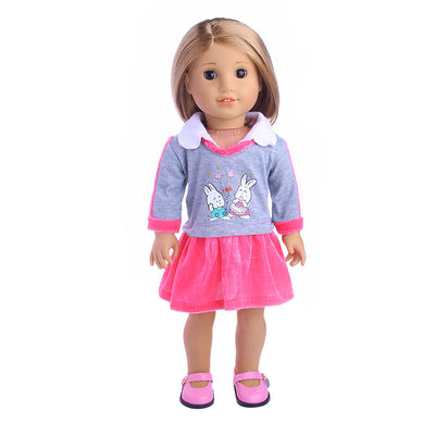 Conjunto de Falda Conejo para Muñecas American Girl de 18 Pulgadas - Image 11