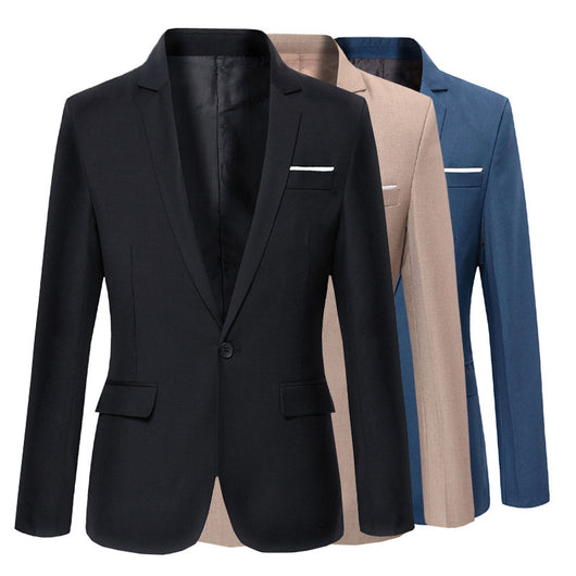 Traje Casual Slim Fit Coreano para Profesionales