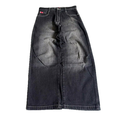 Jeans Rectos Anchos Hombre - Corte Relajado y Cómodo - Image 5