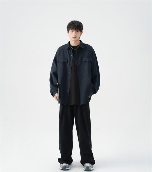 Camisa Jacket Casual Oversize para Hombre - Talla Grande - Image 10