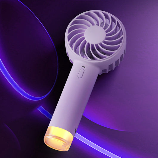 Ventilador Portátil Abejita con Luz LED y Batería Recargable - Image 4