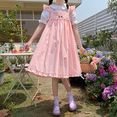 Vestido Suspender sin Mangas Little Flying - Image 11