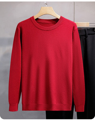 Suéter Holgado Oversized Cuello Redondo para Hombre - Image 24