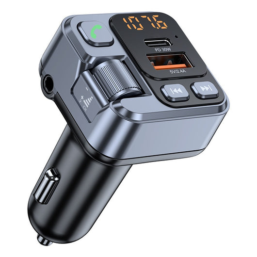 Receptor Bluetooth MP3 con Cargador Rápido para Auto - Image 4