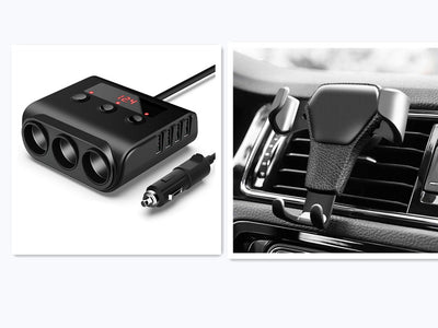 Cargador Vehicular 4 Puertos USB de Alta Potencia con Encendedor - Image 6