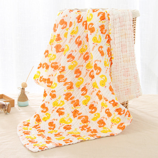 Toalla de Baño para Bebé de 6 Capas de Gasa Suave y Absorbente - Image 17