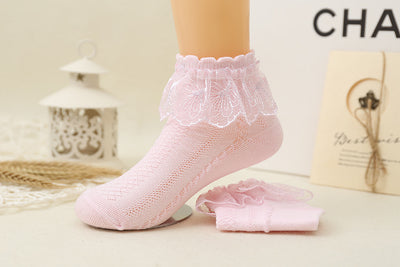 Calcetines de Encaje Fino para Niñas - Colección Verano - Image 19