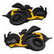 Pares Amarillo Y Negro Talla Grande