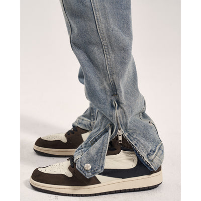 Jeans Rotos con Cortes 3D y Cierre Lateral - Image 9