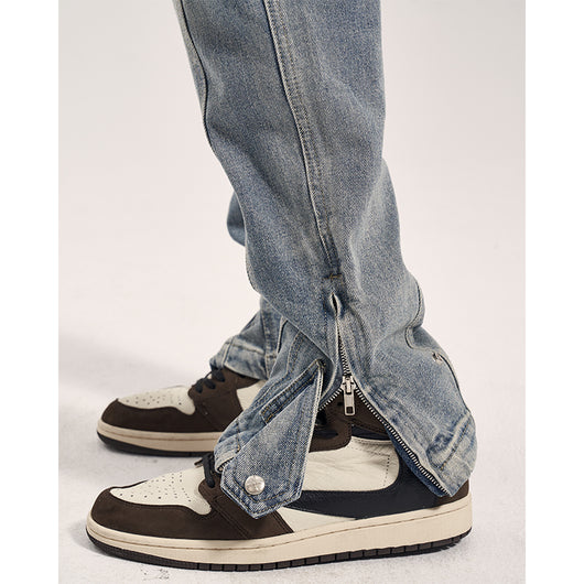 Jeans Rotos con Cortes 3D y Cierre Lateral - Image 9