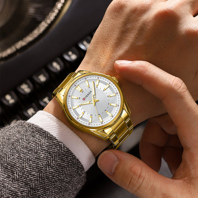 Reloj de Acero Inoxidable para Hombre Resistente al Agua - Image 27