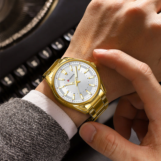 Reloj de Acero Inoxidable para Hombre Resistente al Agua - Image 27