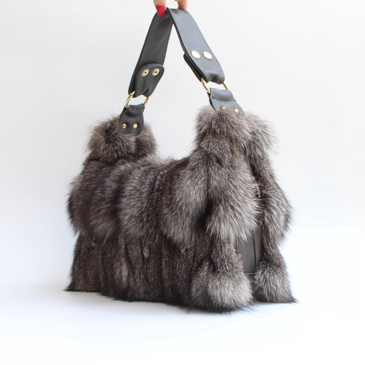 Bolso de Hombro para Mujer con Correa Ajustable - Diseño Elegante en Pelaje - Image 7