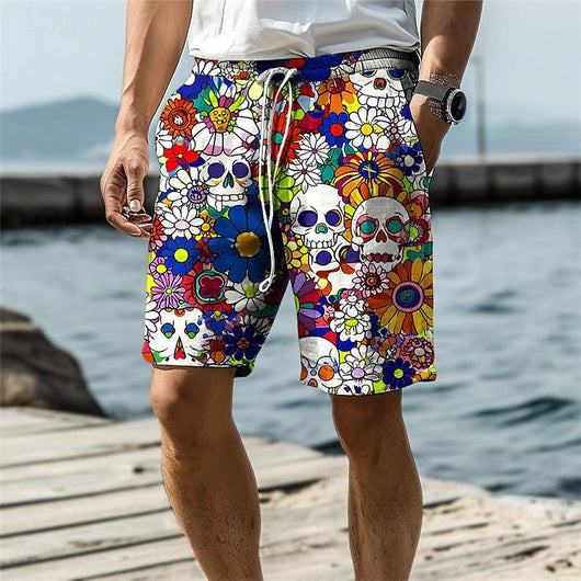 Pantalones Cortos Deportivos para Hombre con Estampado 3D Smiley - Image 21