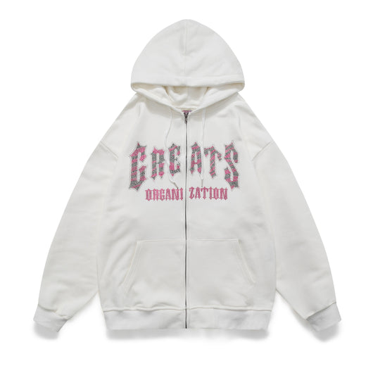 Sudadera Estampado Leopardo con Capucha Suelta para Parejas - Image 21