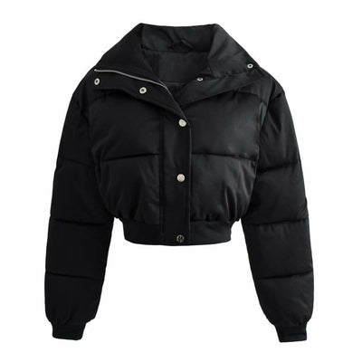 Chaqueta Suelta Cálida de Poliéster para Mujer - Image 13