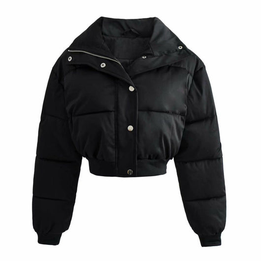 Chaqueta Suelta Cálida de Poliéster para Mujer - Image 13