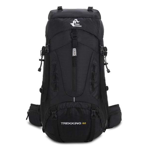 Mochila de Senderismo 60L con Cobertor de Lluvia - Ideal para Montañismo y Camping - Image 8