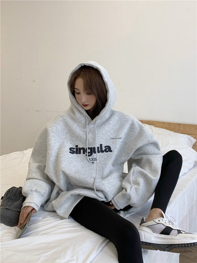 Suéter Holgado Estampado de Manga Larga para Mujer - Image 5
