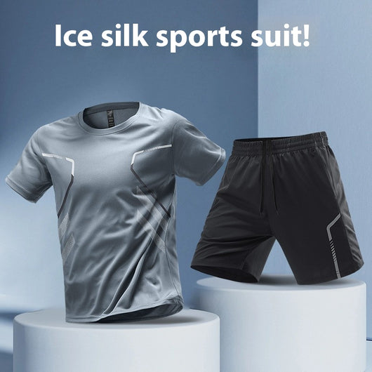 Camiseta Deportiva para Hombre con Bloques de Color - Secado Rápido y Transpirable - Image 14