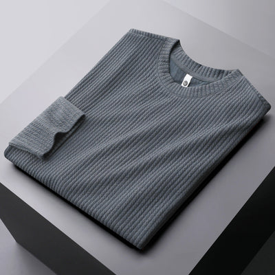 Suéter Grueso Básico para Hombre - Cuello Redondo Clásico - Image 6