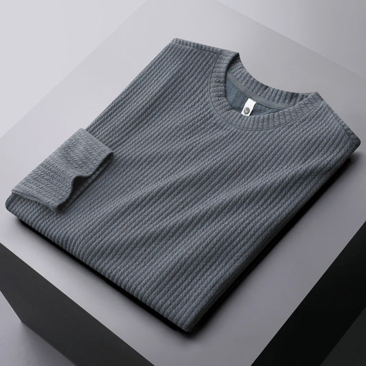 Suéter Grueso Básico para Hombre - Cuello Redondo Clásico - Image 6